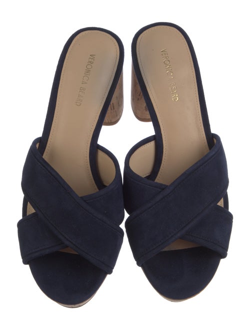 Veronica Beard Suede Slides
