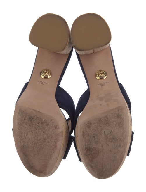 Veronica Beard Suede Slides