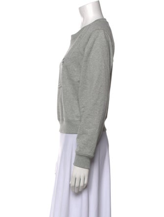 Veronica Beard Graphic Print Crew Neck Sweatshirt