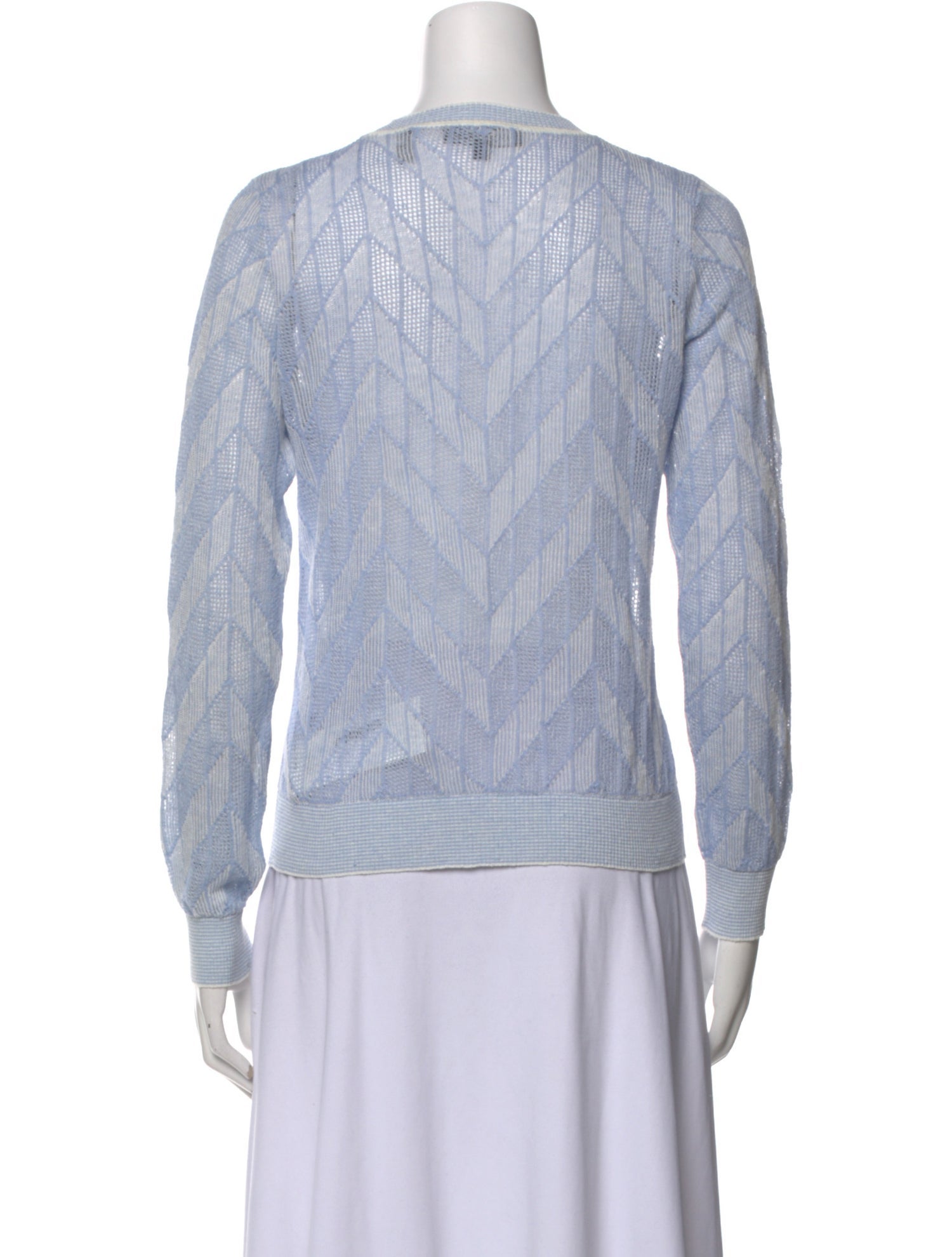 Veronica Beard Linen Crew Neck Sweater