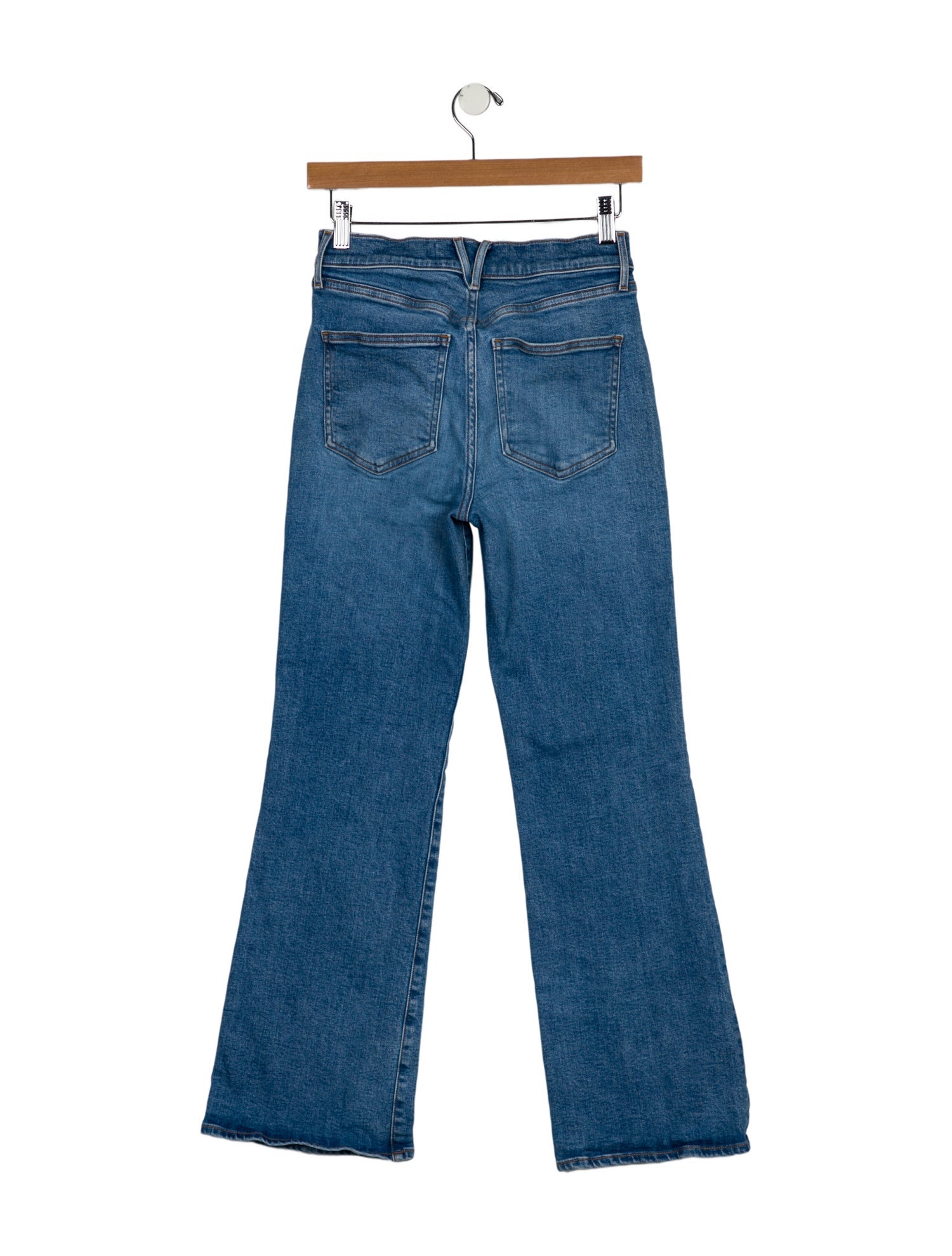 Veronica Beard High-Rise Wide Leg Jeans