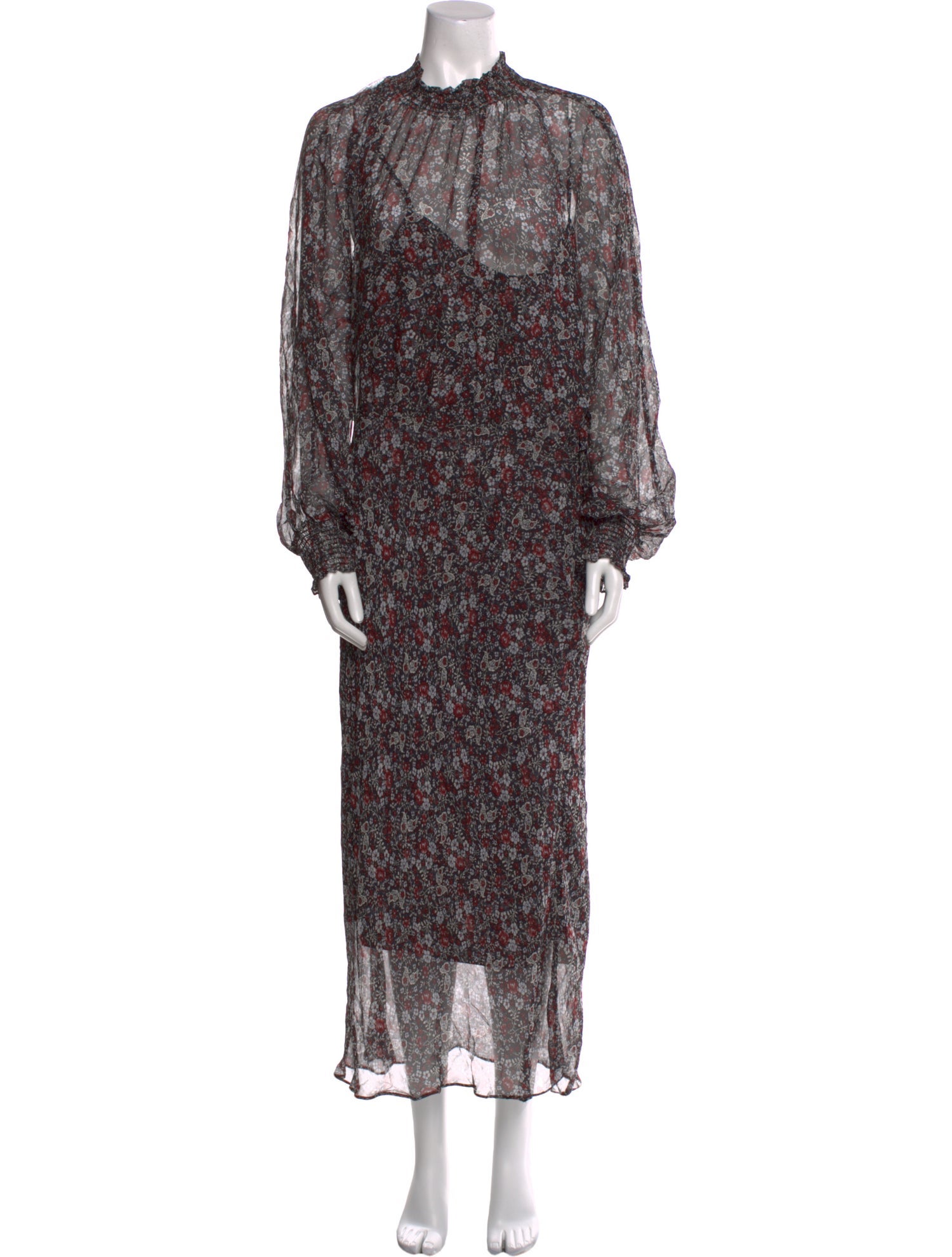 Veronica Beard Silk Long Dress