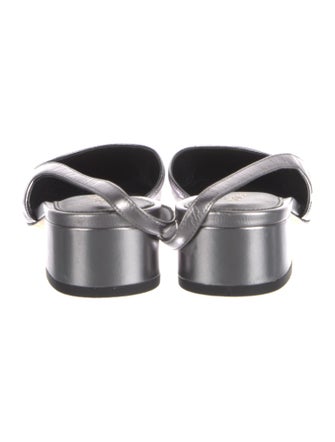 Veronica Beard Leather Colorblock Pattern Slingback Pumps