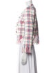 Veronica Beard Plaid Print Evening Jacket