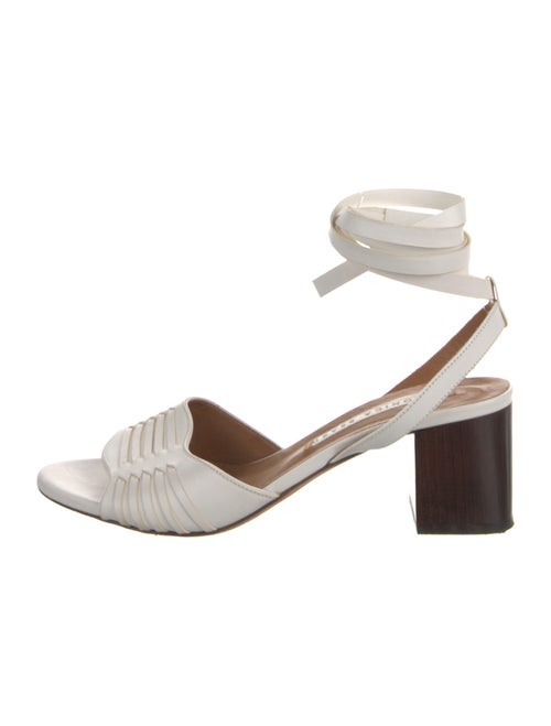 Veronica Beard Leather Sandals