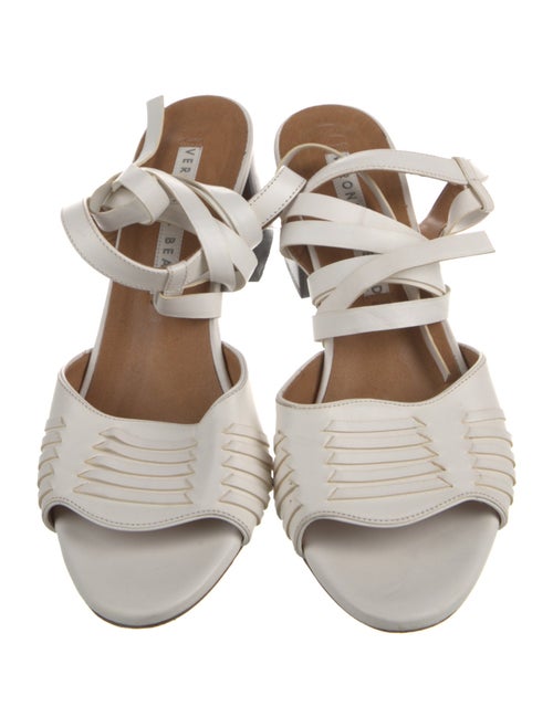 Veronica Beard Leather Sandals