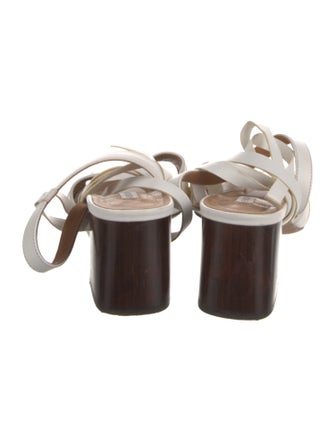 Veronica Beard Leather Sandals