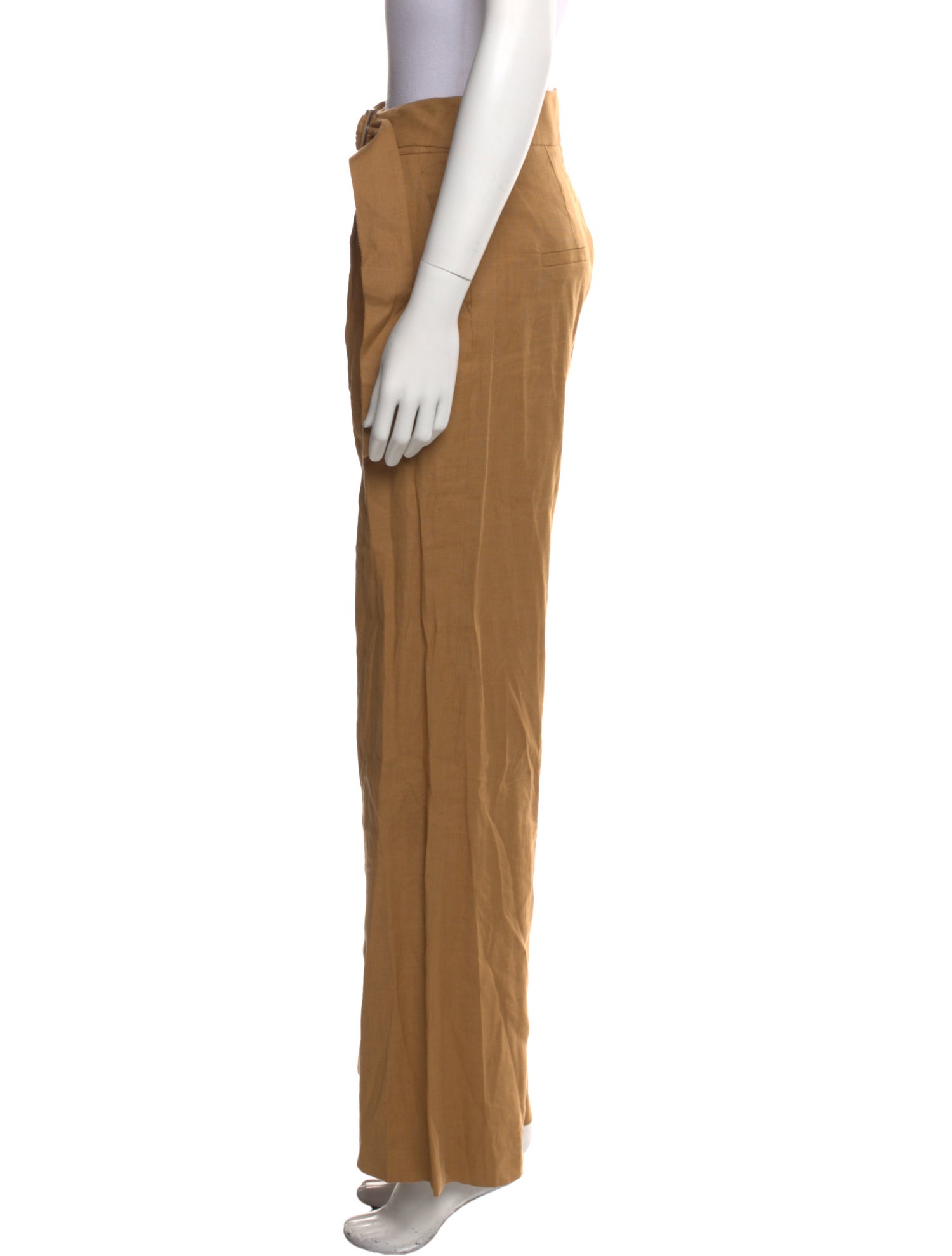 Veronica Beard Linen Wide Leg Pants