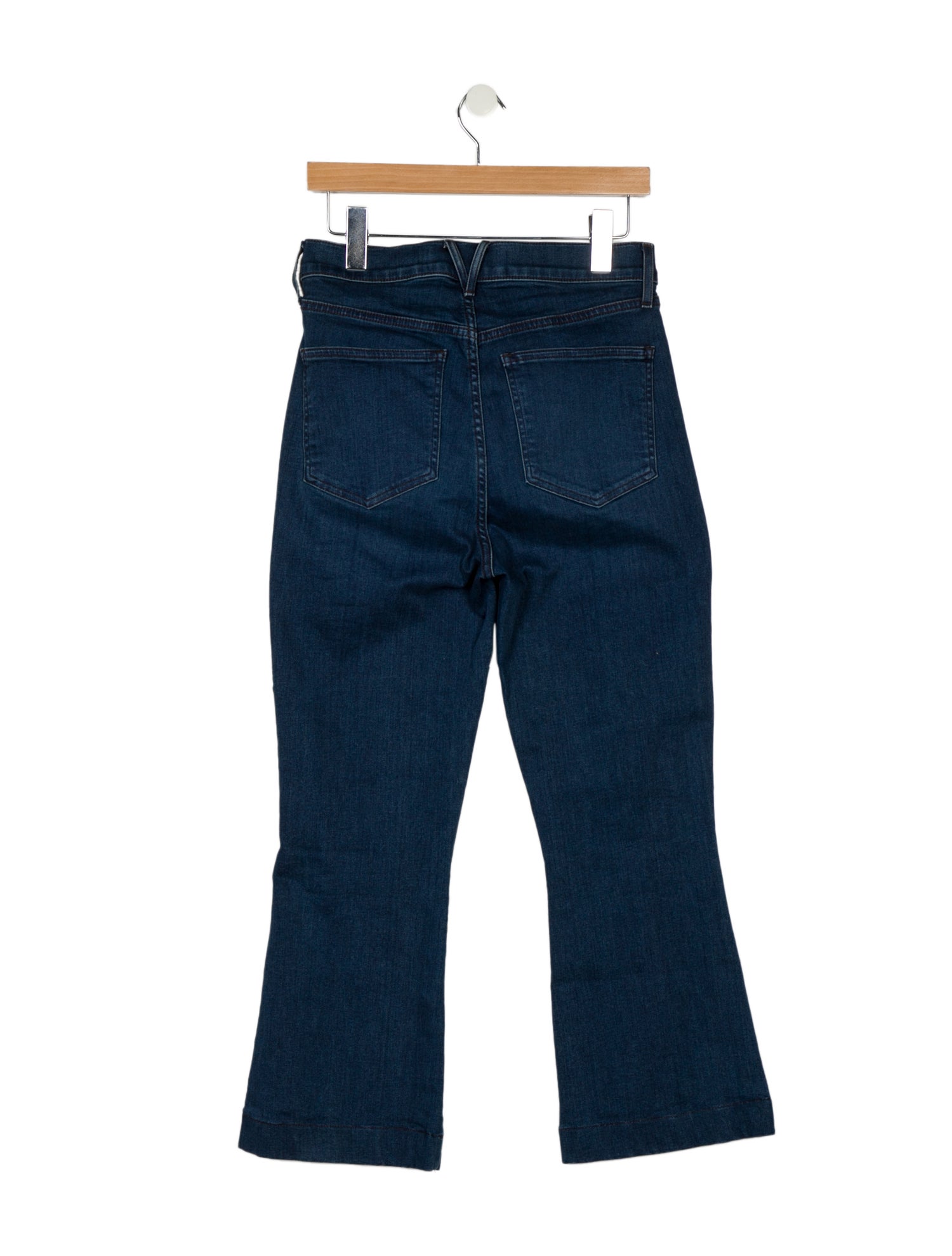 Veronica Beard High-Rise Wide Leg Jeans