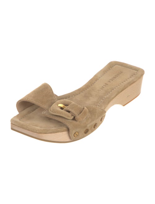 Veronica Beard Suede Slides