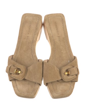 Veronica Beard Suede Slides