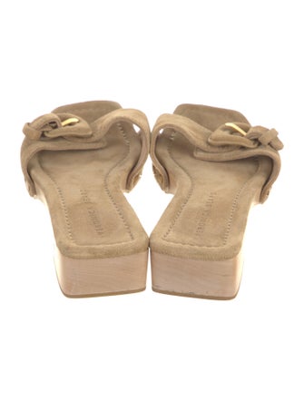 Veronica Beard Suede Slides