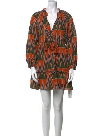 Veronica Beard Linen Mini Dress