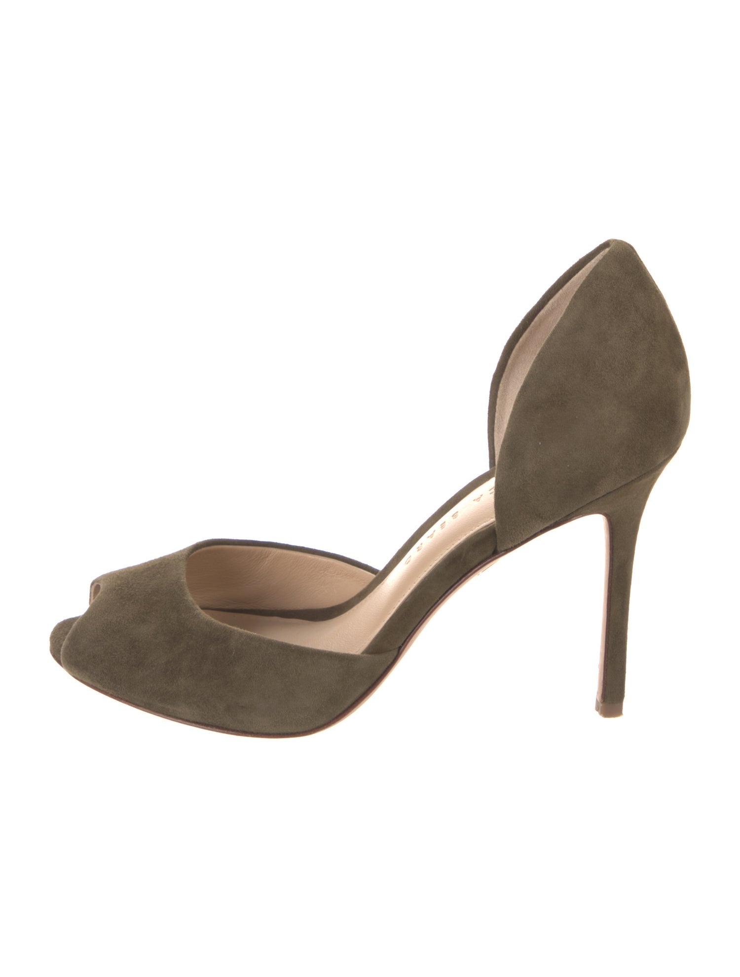 Veronica Beard Suede D'Orsay Pumps