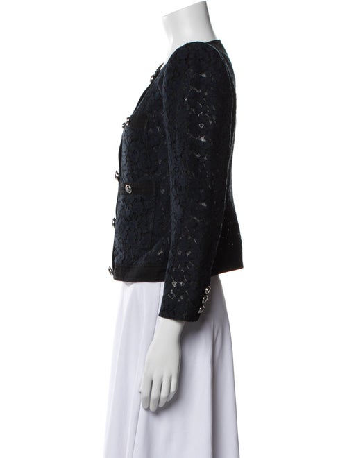 Veronica Beard Tweed Pattern Evening Jacket