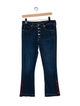 Veronica Beard Mid-Rise Straight Leg Jeans