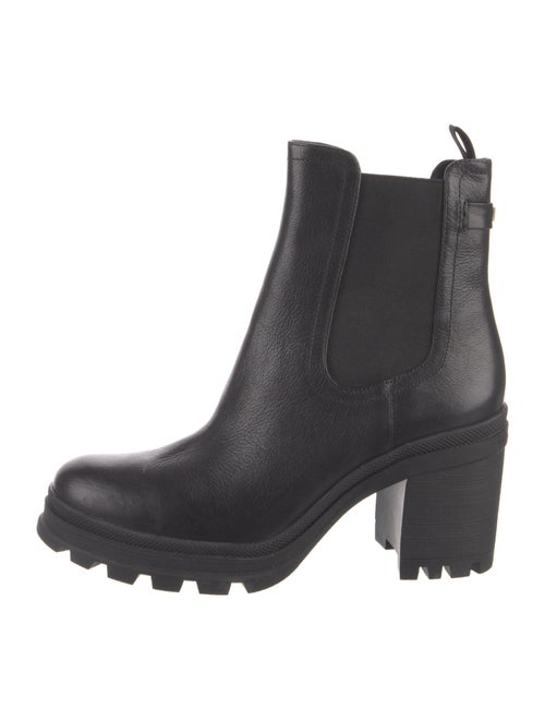 Veronica Beard Leather Chelsea Boots