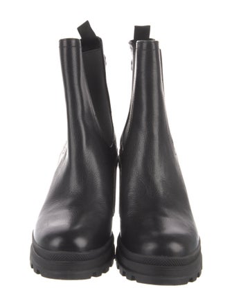 Veronica Beard Leather Chelsea Boots