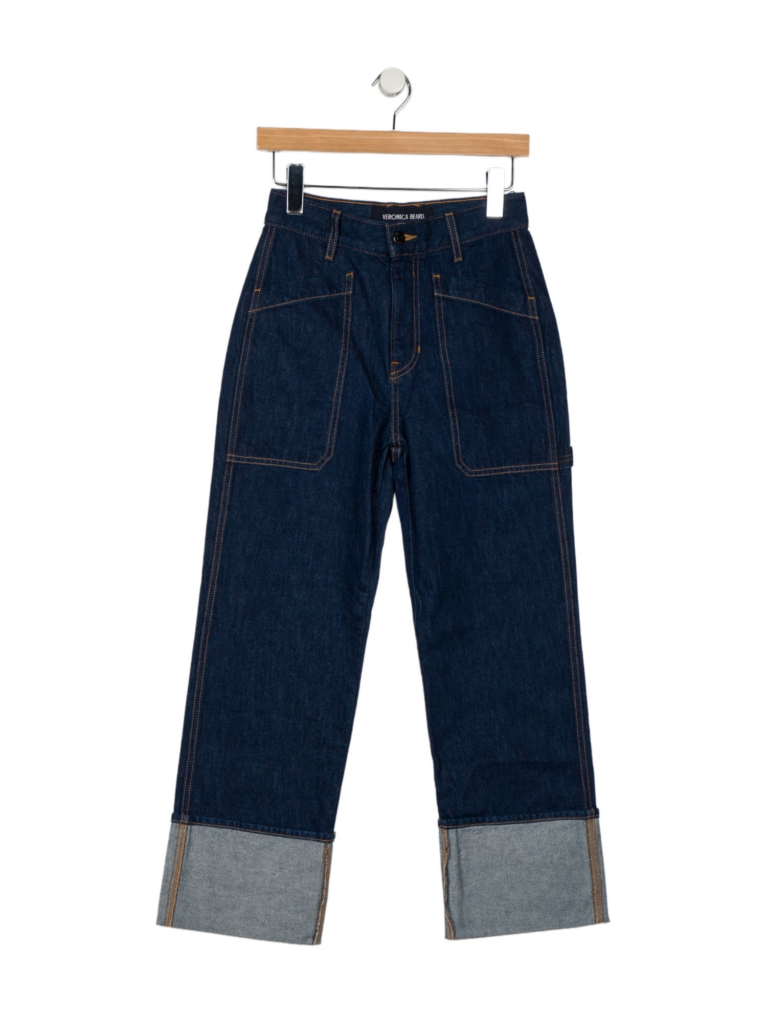 Veronica Beard Mid-Rise Wide Leg Jeans w/ Tags