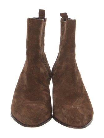 Veronica Beard Suede Chelsea Boots