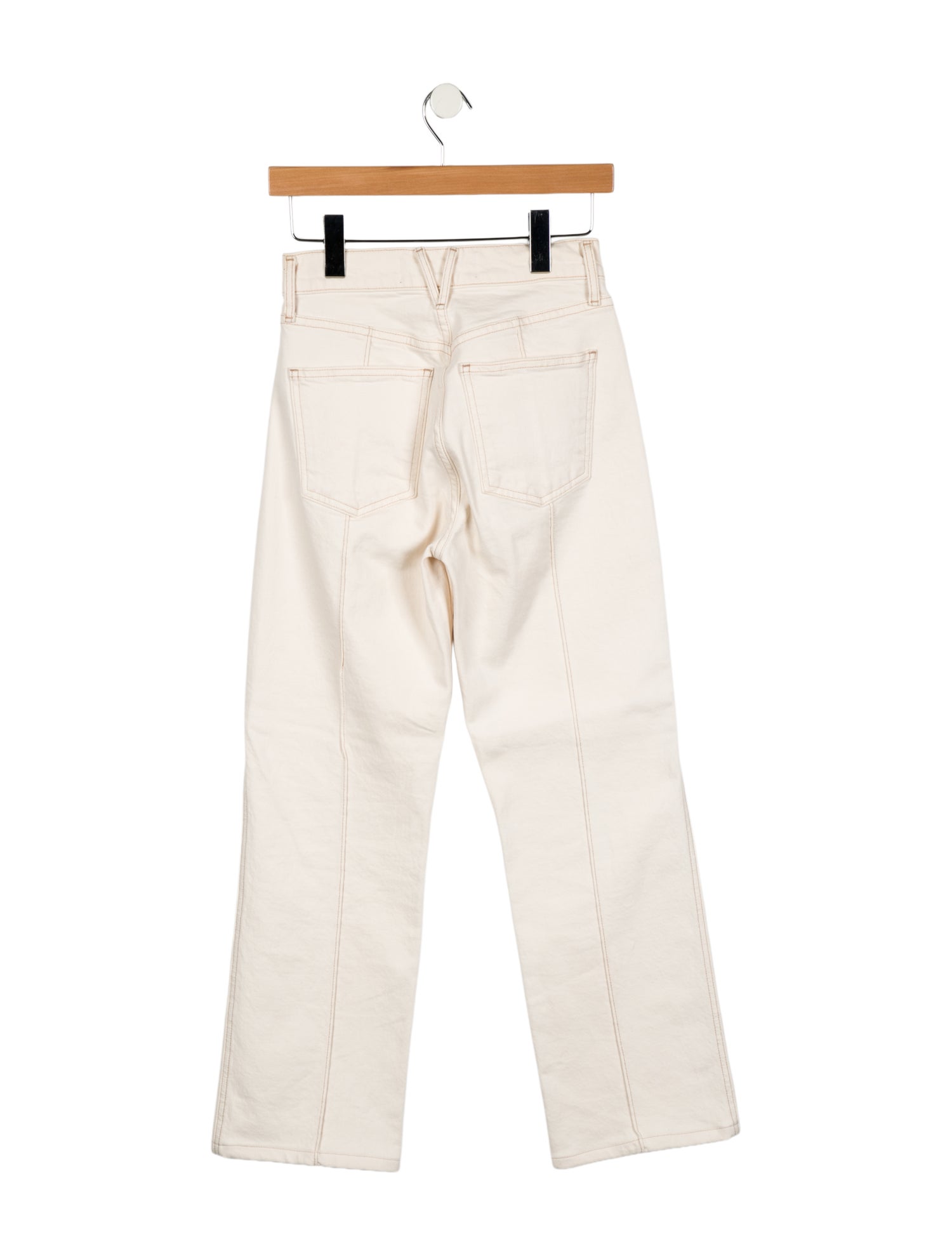 Veronica Beard High-Rise Wide Leg Jeans