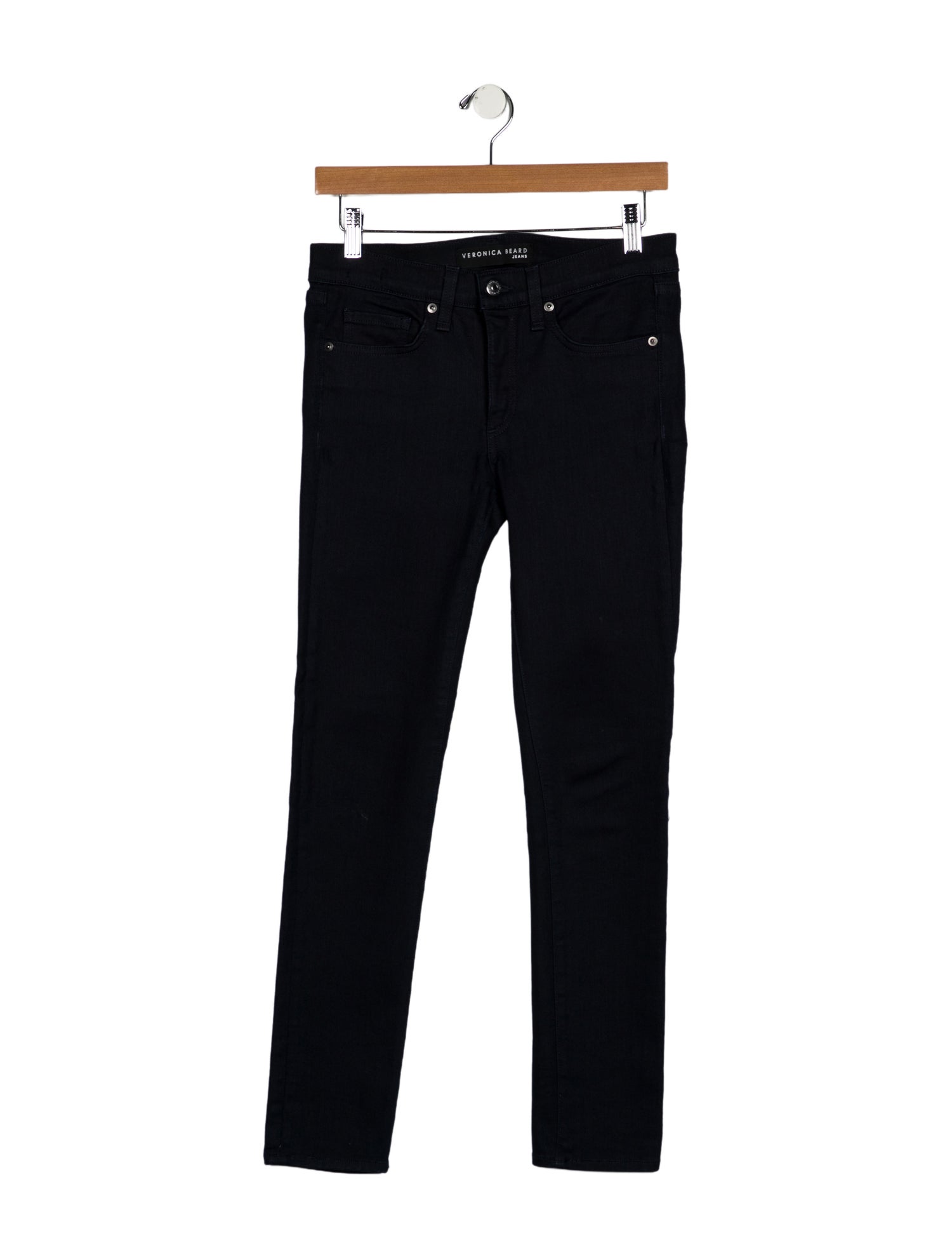 Veronica Beard Mid-Rise Skinny Leg Jeans