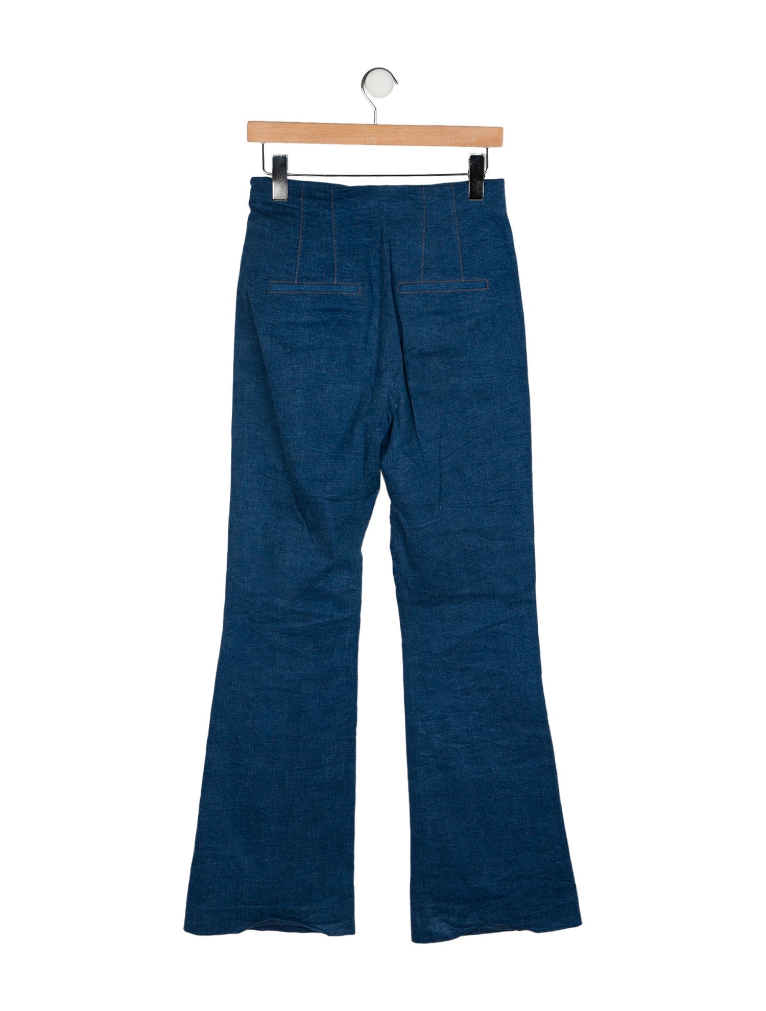 Veronica Beard High-Rise Wide Leg Jeans