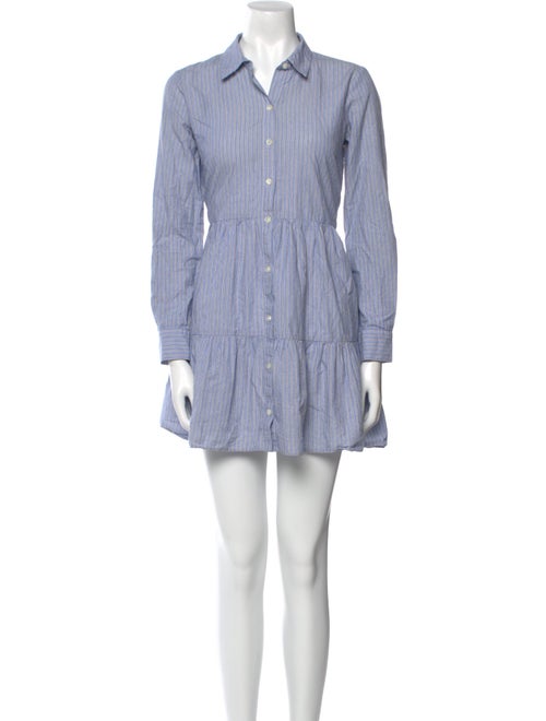 Veronica Beard Striped Mini Dress