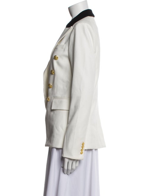 Veronica Beard Colorblock Pattern Peacoat