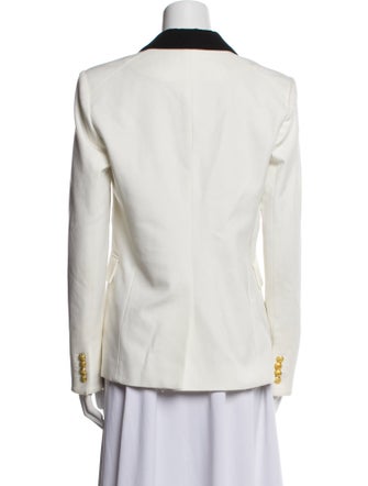 Veronica Beard Colorblock Pattern Peacoat