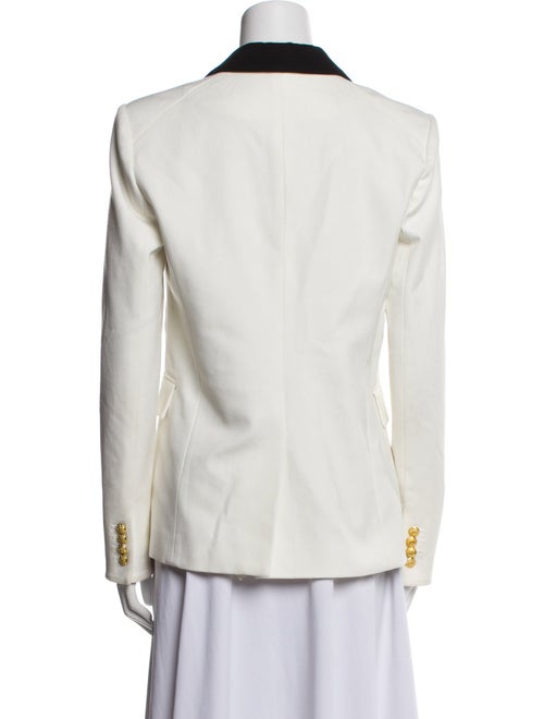 Veronica Beard Colorblock Pattern Peacoat