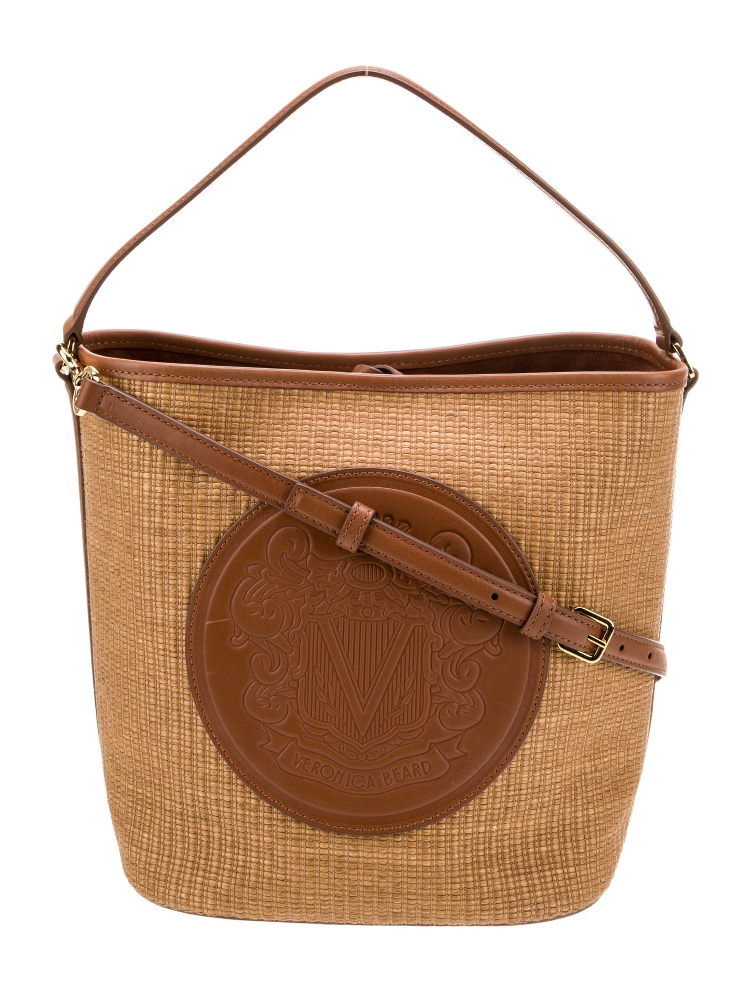 Veronica Beard Raffia Hobo