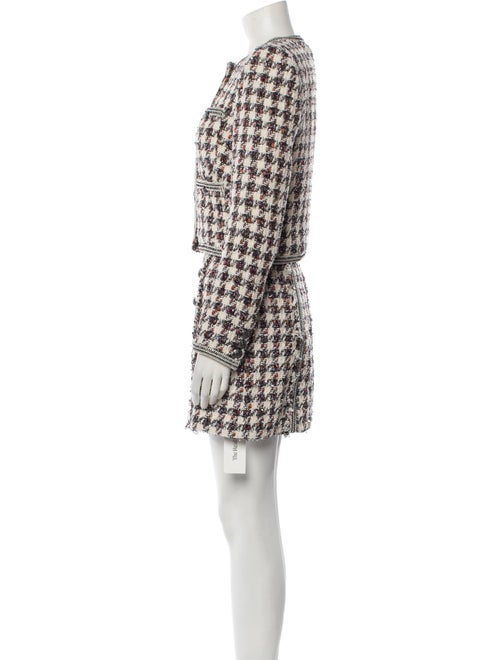 Veronica Beard Tweed Pattern Skirt Suit