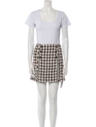 Veronica Beard Tweed Pattern Skirt Suit