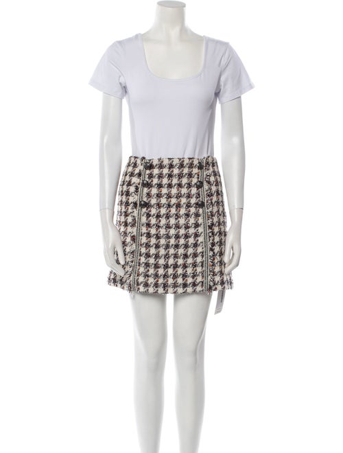 Veronica Beard Tweed Pattern Skirt Suit