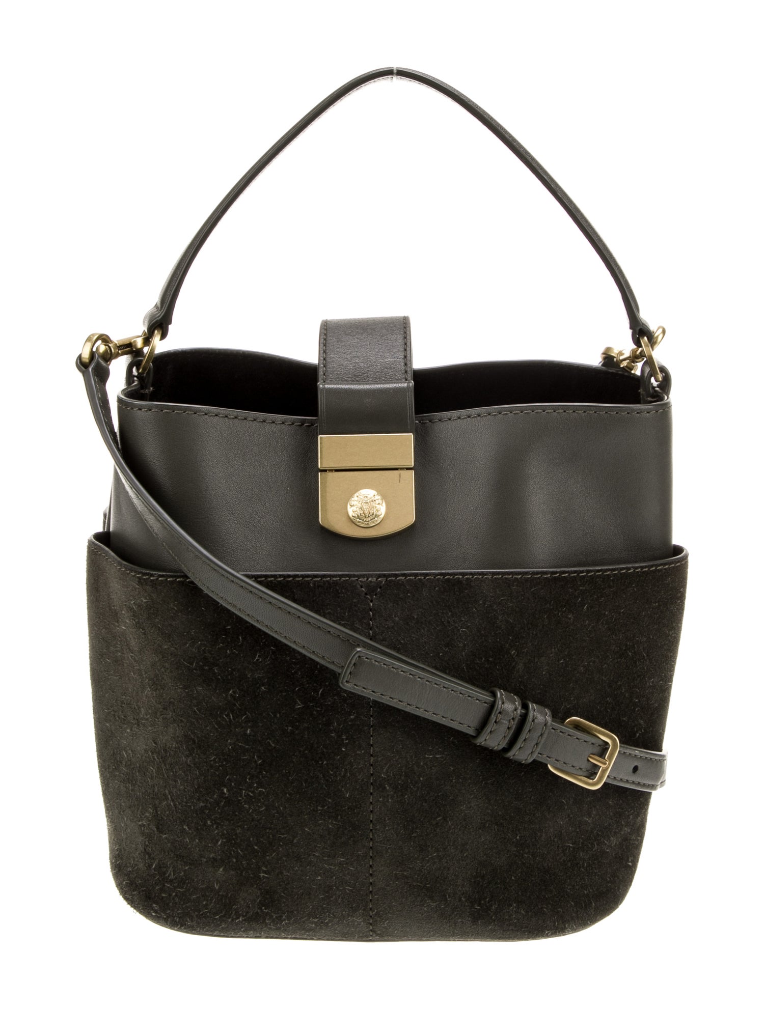 Veronica Beard Suede Shoulder Bag