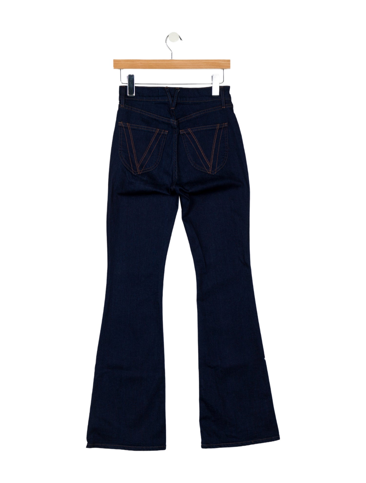 Veronica Beard Mid-Rise Wide Leg Jeans