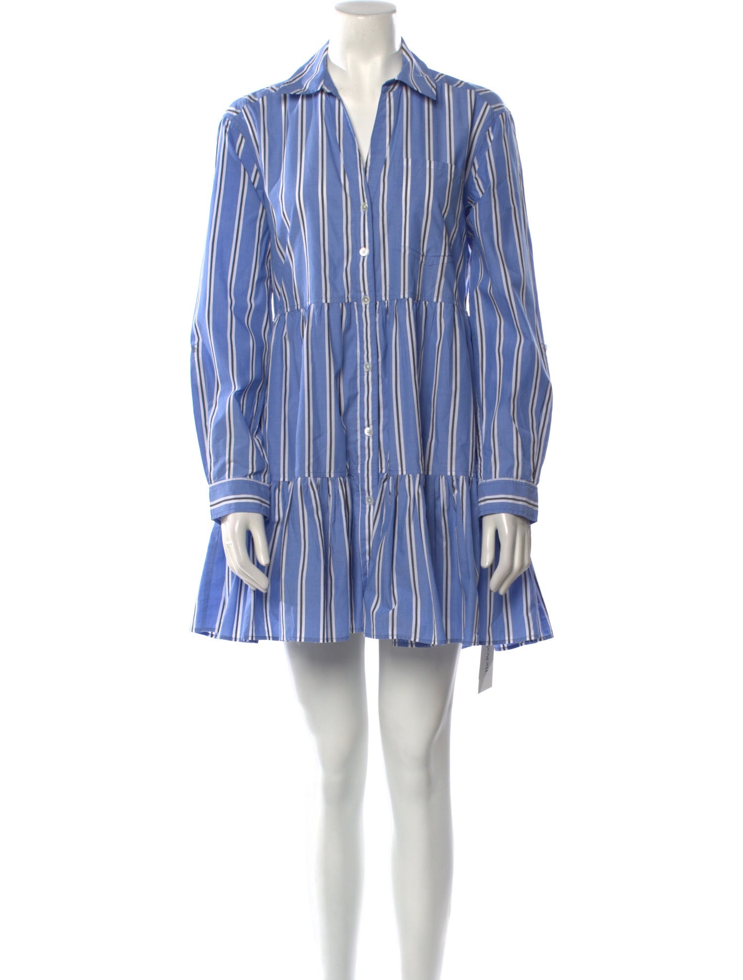 Veronica Beard Striped Mini Dress