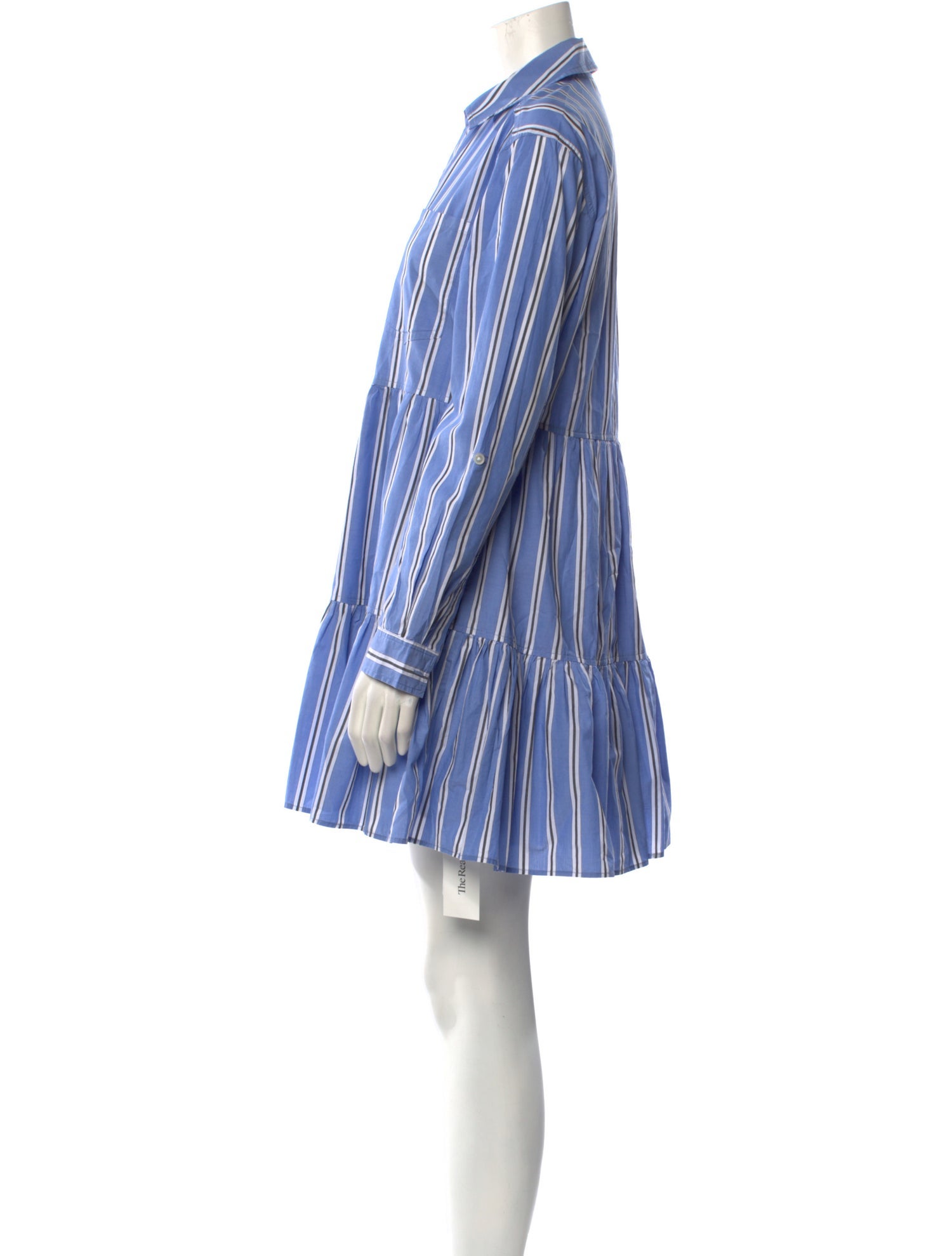 Veronica Beard Striped Mini Dress