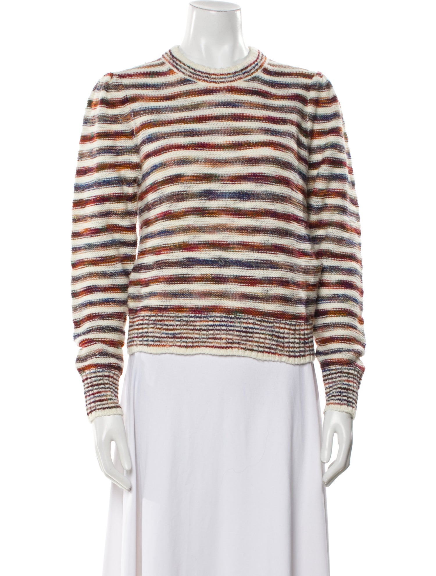 Veronica Beard Merino Wool Striped Sweater
