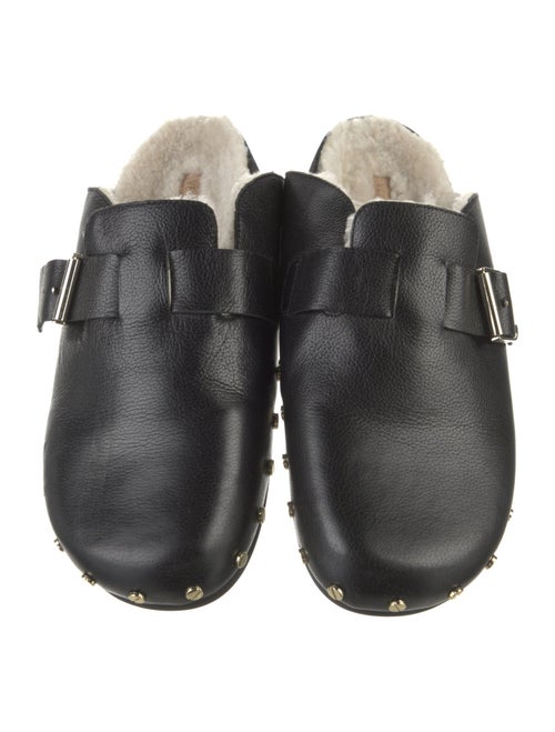 Veronica Beard Leather Mules