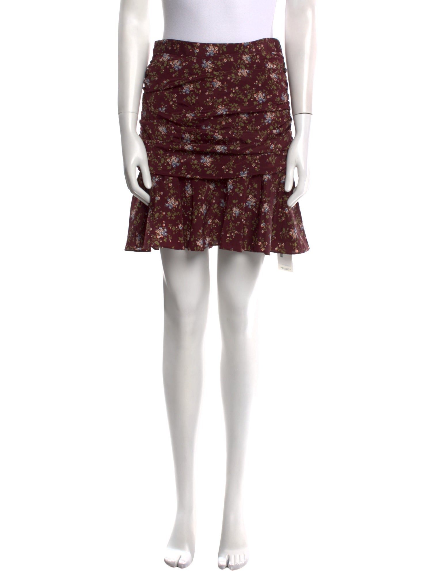 Veronica Beard Silk Mini Skirt