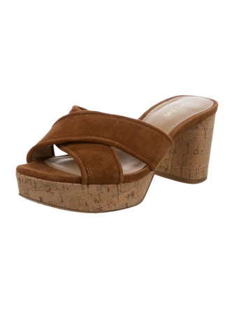 Veronica Beard Suede Slides