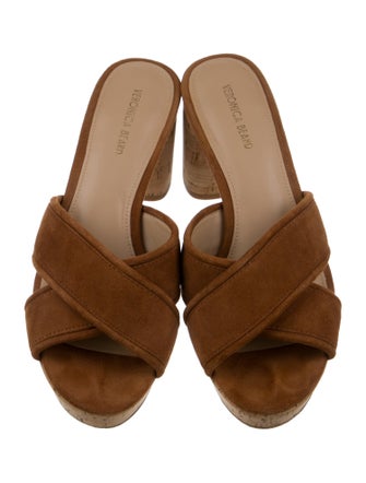 Veronica Beard Suede Slides