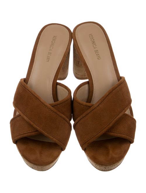 Veronica Beard Suede Slides