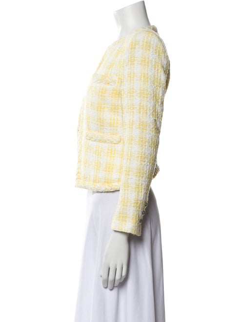 Veronica Beard Tweed Pattern Evening Jacket