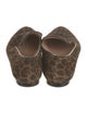 Veronica Beard Suede Animal Print Loafers