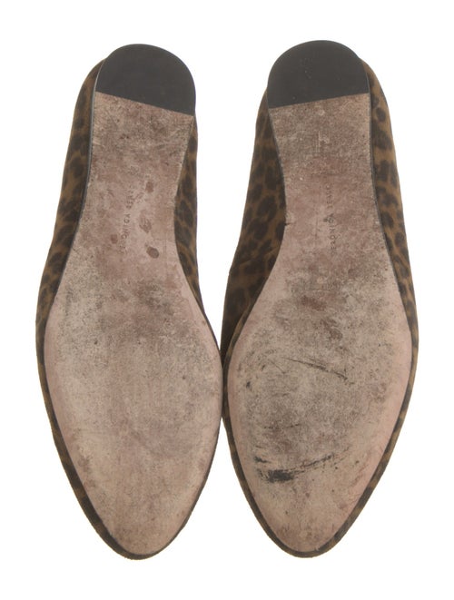 Veronica Beard Suede Animal Print Loafers