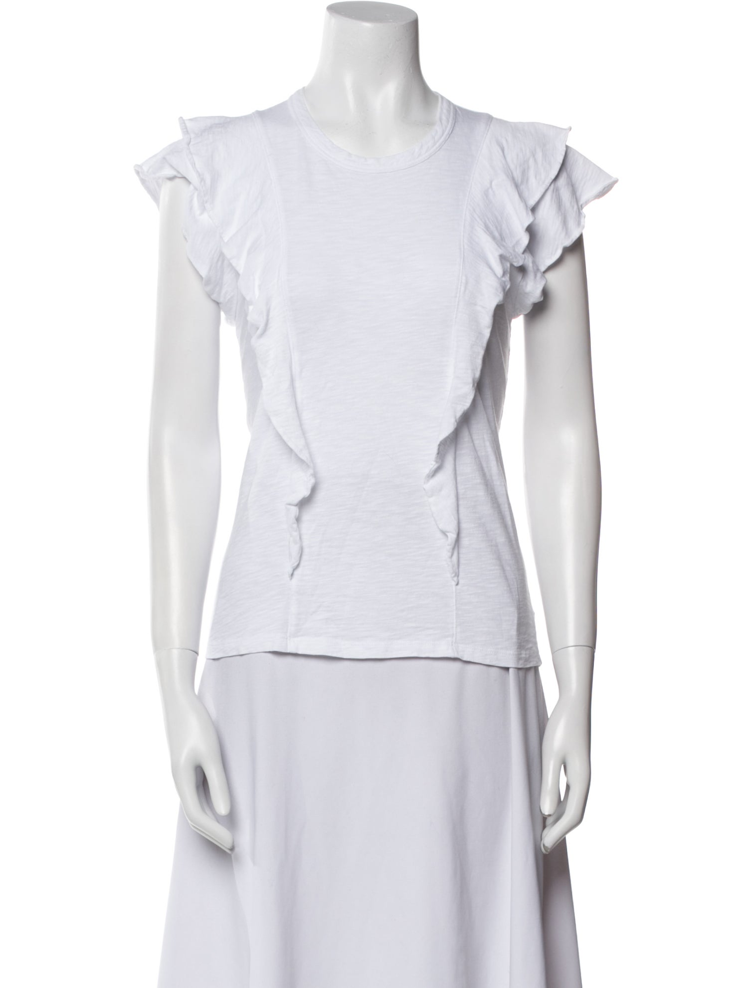 Veronica Beard Crew Neck Short Sleeve T-Shirt