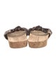 Veronica Beard Animal Print Slides